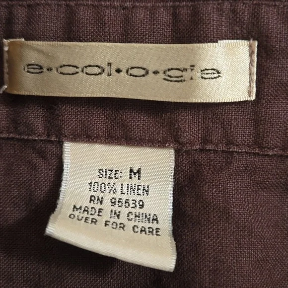 Ecologie Linen Blouse - Picture 4 of 4